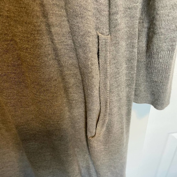 Chelsea & Theodore Open Front Lightweight Cardigan Duster Size S - Picture 8 of 9
